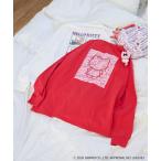 ショッピングプリン tシャツ SANRIO/サンリオ ”HELLO KITTY” 総柄プリントロンT レディース