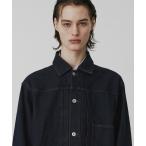 デニムジャケット gジャン 「新作/SETUP可」オーバーダイデニム ジャケット メンズ