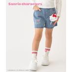 パンツ 「サンリオキャラクターズ」デニムショートパンツ キッズ 子供服 女の子