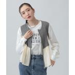 ショッピング綿 ベスト ジレ WZIPドッキングベスト　661521 レディース