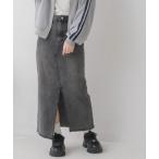 デニムスカート フリンジデニムSK