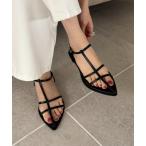 サンダル Tストラップサンダル レディース