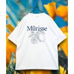 ショッピングBURNER tシャツ 「GROOVY STORE」CVC WIDE Crew Neck T-Shirt ステッチ刺繍＆レモン グラフィックT メンズ レディース