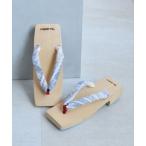 . geta сделано в Японии прямоугольник правый близко простая древесина Nico античный (S) женский 