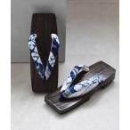 ショッピング下駄 桐下駄 日本製 角型右近焼き utatane（S） レディース