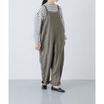 パンツ リネンサロペット レディース