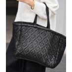 トートバッグ THE BAGMATI ダイヤ編み柄TOTEバック レディース
