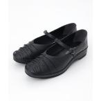 ショッピングVita シューズ VITA NOVA（ヴィタノヴァ）甲ストラップ3cmプラットフォームシューズ レディース