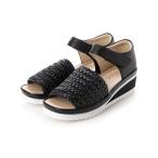 ショッピングVita サンダル VITA NOVA（ヴィタノヴァ）メッシュ編みサンダル レディース