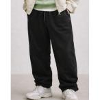 [Sakka] [BLANC FICELLE] легкий брюки LARGE черный мужской 