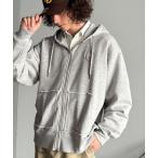 [Classical Origin] Zip выше Parker SMALL. серый мужской 