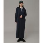「URBAN RESEARCH Sonny Label」 長袖ワンピース FREE ネイビー レディース