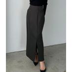 「Louere」 タイトスカート MEDIUM チャコール レディース