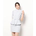 「EATME」 半袖ワンピース MEDIUM ブルー レディース