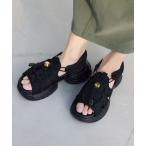 サンダル BARNYARDSTORM / 厚底スニーカーサンダル「一部店舗限定サイズ」 レディース