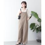 サロペット オーバーオール スクエアキャミサロペット レディース