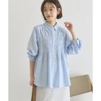 ブラウス シャツ シャーリングシャツ レディース