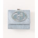 ショッピングmetal 財布 「GYDA/ジェイダ」 BIG METAL SERIES　がま口ミニウォレット レディース