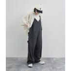 サロペット オーバーオール 「MODE NORM CORE」 ジョーゼットルーズサロペ レディース