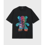 ショッピング半袖シャツ tシャツ Graffiti Bear” 半袖Tシャツ / 162558 220X メンズ