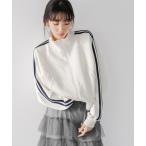 [LOWRYS FARM] джерси блузон MEDIUM слоновая кость женский 