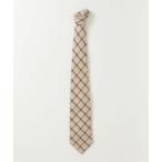 [Paul Stuart] в клетку галстук - бежевый мужской 