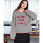 「niko and...」 スウェットカットソー MEDIUM グレー レディース