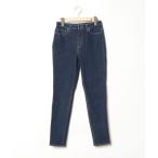 [LEPSIM] обтягивающие джинсы брюки S темно-синий женский 