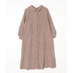 「OLIVE des OLIVE」 半袖ワンピース FREE ブラウン レディース