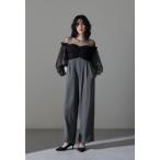 「niana」 オールインワン L グレー レディース