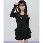 ワンピース 袖2WAY 肩アキ ティアー�