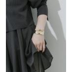 ショッピングバングル ブレスレット ニュアンスメタルワイドバングル レディース