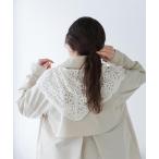 ストール マフラー レーススカーフ | トライアングル/三角スカーフ/ワンポイント/プラスワン/トレンド レディース