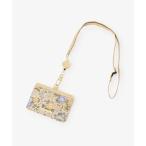 文房具 コードリール付きIDケース/リバティプリント