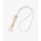 チェリービーズチャームスマホショルダーストラップ