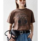 tシャツ GULFCOAST SPORTSWEAR:「洗濯機可能」ヴィンテージ ライク グラフィック TEE レディース