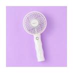 「2026年モデル」フレ ハンディファン ウェーブ 携帯扇風機 5段階風量調整 充電池 USB充電 Type-C 対応