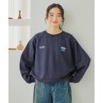 「niko and...」 スウェットカットソー MEDIUM ネイビー レディース