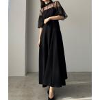 「Louere」 コンビワンピース SMALL ブラック レディース
