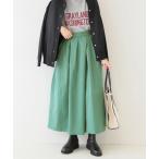 「SLOBE IENA」 フレアスカート 38 グリーン レディース