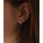 [novice] серьги ( обе уголок для ) FREE серебряный женский 