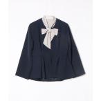 「RUIRUE BOUTIQUE」 パンツスーツ L ネイビー レディース