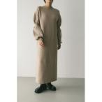 「STYLEMIXER」 ニットワンピース MEDIUM ベージュ レディース