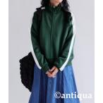 [antiqua] джерси блузон FREE оттенок зеленого прочее женский 