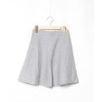 「LILY BROWN」 ニットスカート ONE SIZE グレー レディース