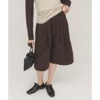 パンツ WIDEハーフパンツ レディース