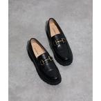 ショッピングau ローファー 「販売店舗限定」ボリュームローファー レディース