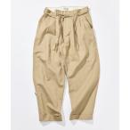  брюки из твила CAHLUMN/kau Ram Cotton Linen 2 Tuck Chino Pant/ хлопок linen tuck брюки мужской 