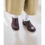 シューズ 「抗菌防臭/クッションインソール」ラウンドヒールサボ レディース