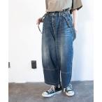 サロペット オーバーオール O0755 2WAYサスペンダーアンクルパンツ レディース